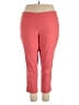 dalia Solid Red Active Pants Size 20 - photo 1