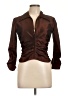 Tadashi 100% Rayon Brown Jacket Size 12 - photo 1