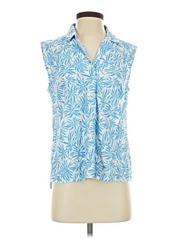 Eddie Bauer Sleeveless Button-Down Shirt (view 1)