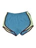 Nike 100% Polyester Color Block Blue Athletic Shorts Size XS - photo 1