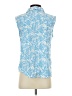 Eddie Bauer Blue Sleeveless Button-Down Shirt Size S - photo 2