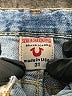 True Religion 100% Cotton Hearts Blue Jeans Size 31 waist - photo 7