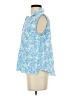 Eddie Bauer Blue Sleeveless Button-Down Shirt Size S - photo 5