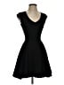 Bar III Solid Black Cocktail Dress Size XS - photo 1