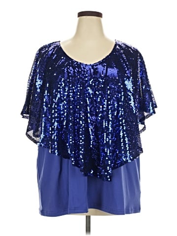 Roaman's Short Sleeve Blouse (view 1)