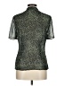 East5th 100% Polyester Green Short Sleeve Blouse Size 6 - photo 2