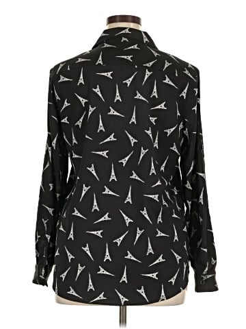 Karl Lagerfeld Paris Long Sleeve Blouse (view 2)