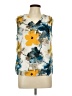 Shein 100% Polyester Yellow Sleeveless Blouse Size L - photo 1