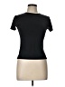 Pull&Bear Black Short Sleeve Top Size L - photo 1