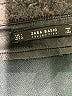 Zara Basic Solid Black Faux Leather Skirt Size L - photo 4