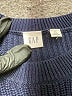 Gap 100% Cotton Stripes Blue Pullover Sweater Size XS - photo 7