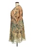 Cato 100% Polyester Paisley Tan Cocktail Dress Size 22/24W - photo 5