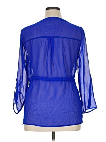 Charlotte Russe 3/4 Sleeve Blouse (view 2)