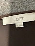 Ann Taylor LOFT 100% Polyester Solid Brown Casual Dress Size 10 - photo 7