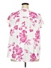 Torrid Pink Short Sleeve Blouse Size 3X Plus (3) - photo 2