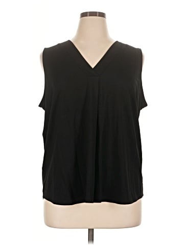Anne Klein Sleeveless Blouse (view 1)