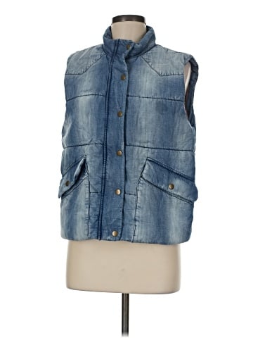 Cloth & Stone Denim Vest (view 1)