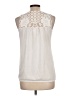 Mudd Ivory Sleeveless Blouse Size L - photo 2