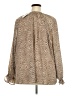 Torrid 100% Polyester Animal Print Brown Long Sleeve Blouse Size 3X Plus (3) - photo 2