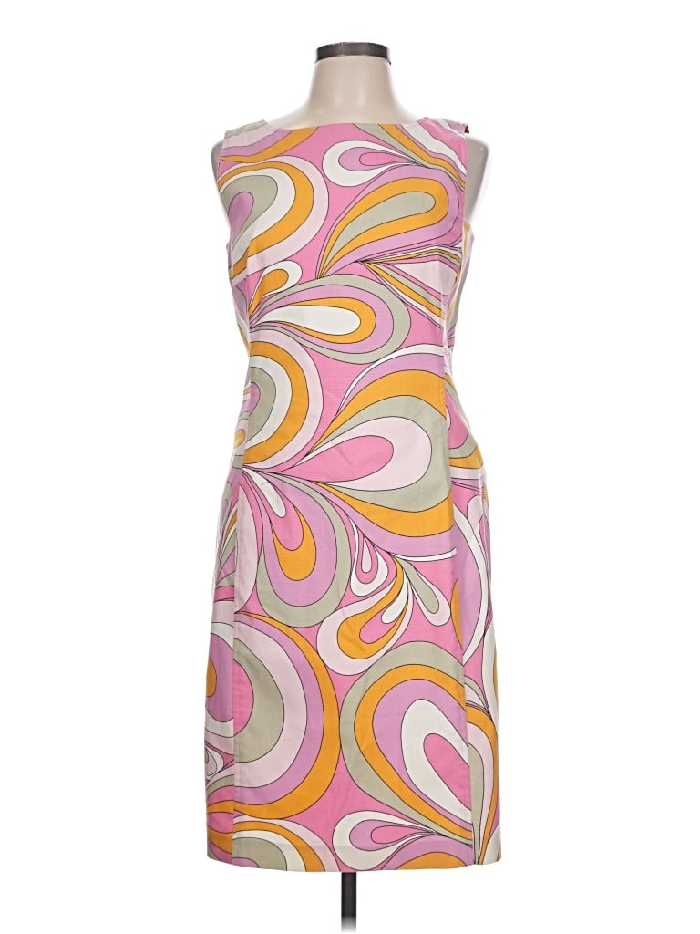 Pre-owned David Meister Cocktail Dress In Pink