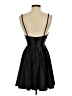 Dear Moon Solid Black Cocktail Dress Size 5 - photo 2