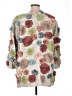 John Mark 100% Linen Floral Ivory Blazer Size XL - photo 2