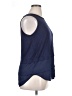 MICHAEL Michael Kors Blue Sleeveless Blouse Size XL - photo 4