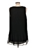 Alfani 100% Polyester Black Sleeveless Blouse Size 12 - photo 2