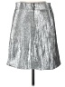 H&M Metallic Silver Formal Skirt Size 10 - photo 2