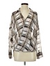 Vince Camuto 100% Polyester Silver 3/4 Sleeve Blouse Size S - photo 1