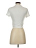 Shein Ivory Short Sleeve Top Size S - photo 2