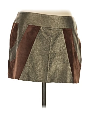 Marciano Leather Skirt (view 1)