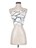 Zaful 100% Polyester White Tank Top Size S - photo 1