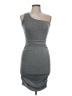 Glam Gray Cocktail Dress Size M - photo 1