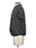 W5 100% Polyester Polka Dots Black Short Sleeve Blouse Size S - photo 5