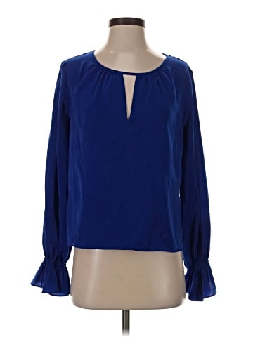 DKNY Long Sleeve Blouse (view 1)
