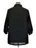 Assorted Brands Black 3/4 Sleeve Button-Down Shirt Size 2X - photo 2
