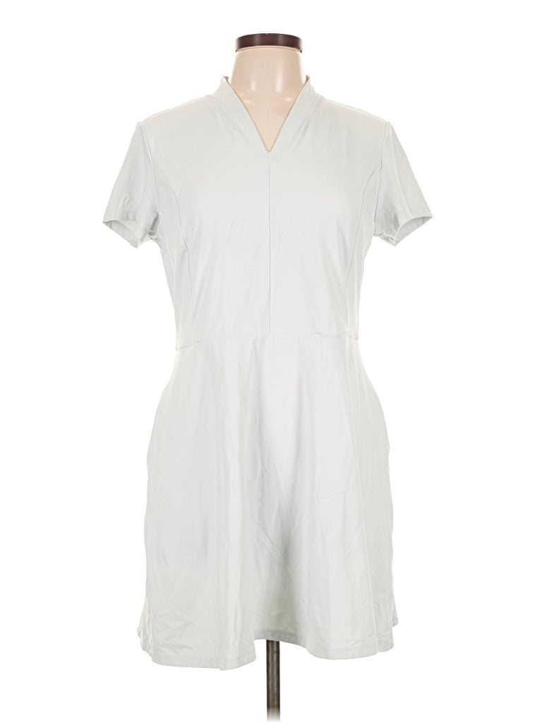 Pre-owned Calia Casual Dress In Gray