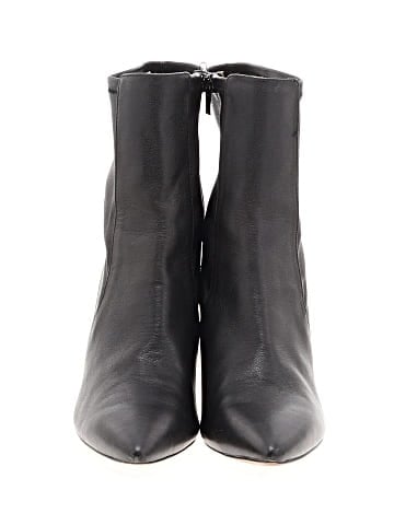 Madewell The Justine Ankle Boot in Leather (view 2)