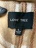 Love Tree 100% Polyester Plaid Brown Coat Size L - photo 6