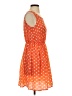 Assorted Brands 100% Polyester Polka Dots Orange Casual Dress Size S - photo 4