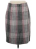 Talbots Plaid Gray Formal Skirt Size 4 - photo 2