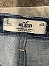 Hollister Blue Denim Shorts Size 3 - photo 3