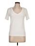 Gap Ivory Short Sleeve Top Size Lg Petite - photo 1