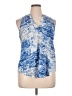 Lush Blue Sleeveless Blouse Size XL - photo 1
