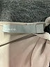 Vince. 100% Silk Metallic Silver Long Sleeve Silk Top Size L - photo 7