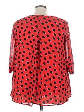 Jessica London 3/4 Sleeve Blouse (view 2)