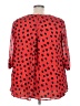 Jessica London 100% Polyester Red 3/4 Sleeve Blouse Size 22 - photo 2