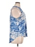 Lush Blue Sleeveless Blouse Size XL - photo 4