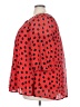 Jessica London 100% Polyester Red 3/4 Sleeve Blouse Size 22 - photo 5